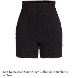 Kim Kardashian SKIMS Cozy Collection Knit Shorts